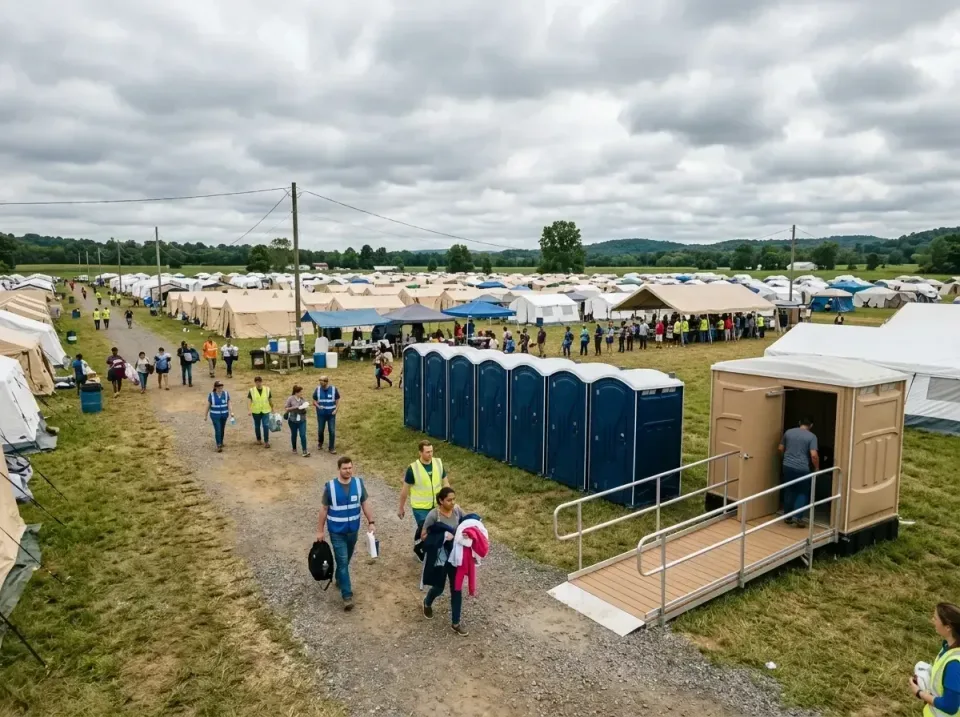 disaster-relief-camp-restrooms-010 — frequently asked questions, Dumpster & Portable Bathrooms Rental in Tipton, IN